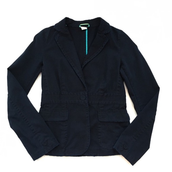 Navy J. Crew Jacket - Picture 1 of 7